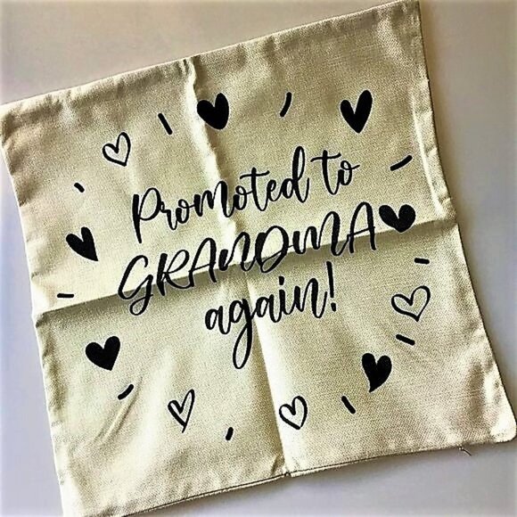 GRANDMA AGAIN RUSTIC PILLOW CASE - Picture 3 of 5